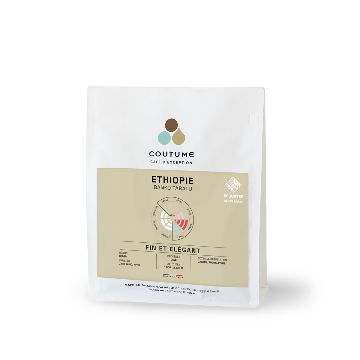 Café Ethiopie Banko Taratu 250g