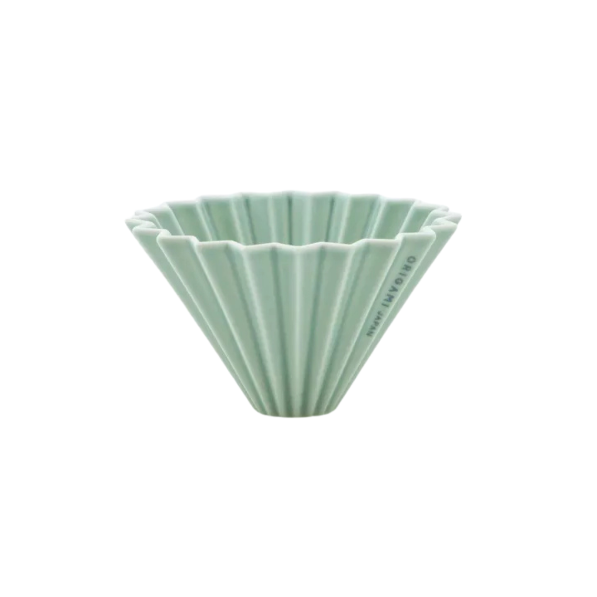 Dripper ORIGAMI S vert pastel 2 tasses